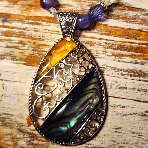 KC Jewelry Fast Fashion Kc Stamped Necklace 9 Inches